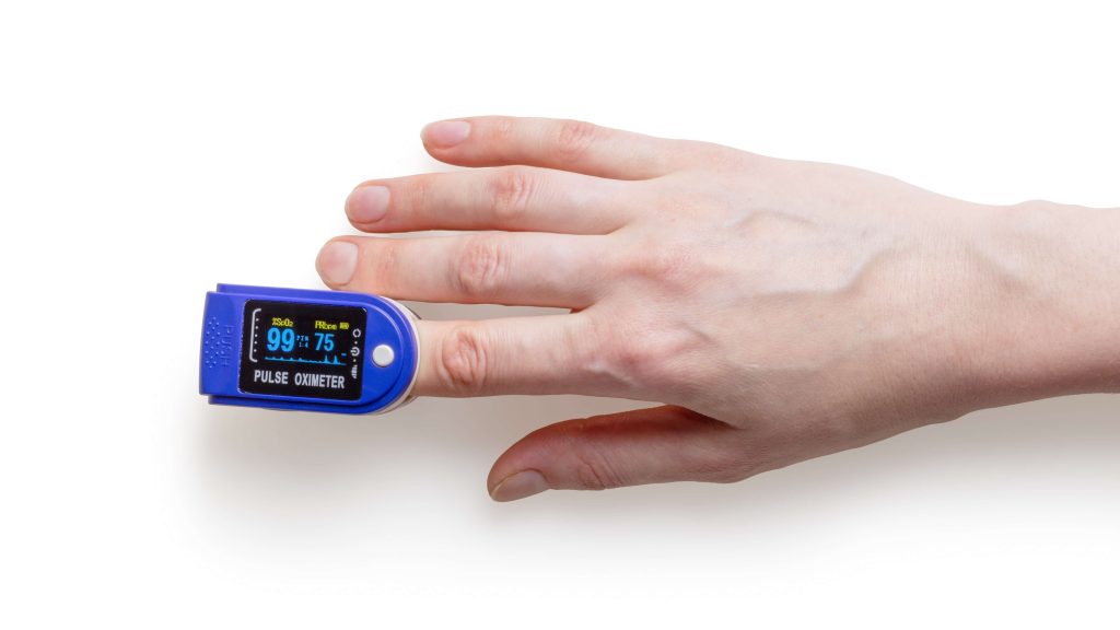 Wearable Medical Device on humans finger